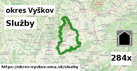 služby v okres Vyškov