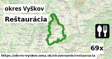 Reštaurácia, okres Vyškov