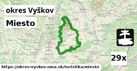 Miesto, okres Vyškov