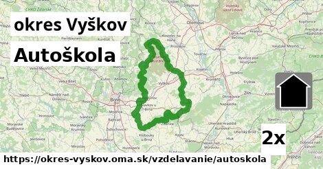 Autoškola, okres Vyškov