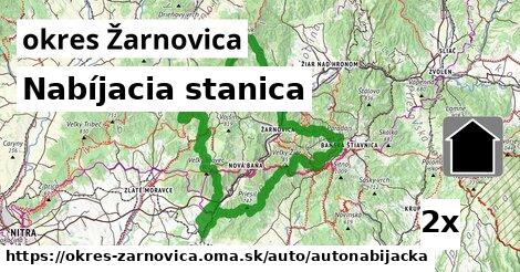 Nabíjacia stanica, okres Žarnovica