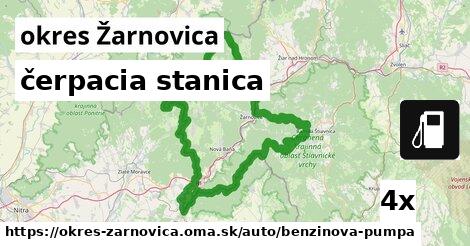 čerpacia stanica, okres Žarnovica