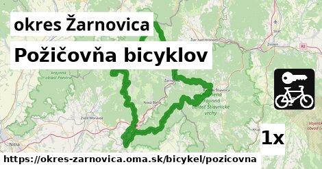 Požičovňa bicyklov, okres Žarnovica