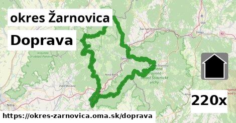 doprava v okres Žarnovica