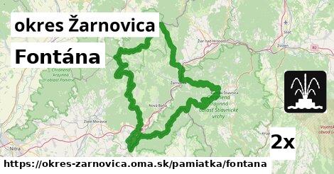 Fontána, okres Žarnovica