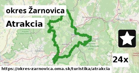 Atrakcia, okres Žarnovica