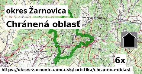 Chránená oblasť, okres Žarnovica