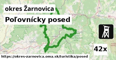 Poľovnícky posed, okres Žarnovica