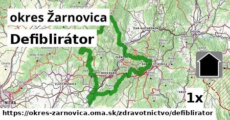 Defiblirátor, okres Žarnovica