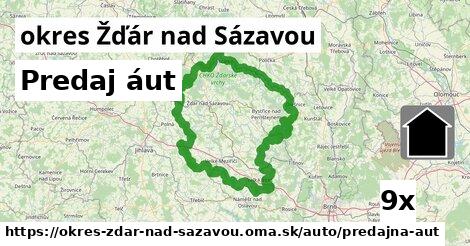 Predaj áut, okres Žďár nad Sázavou