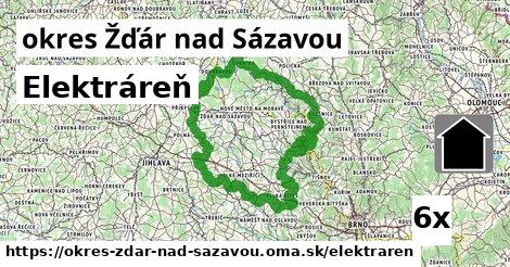 elektráreň v okres Žďár nad Sázavou