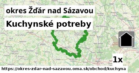 Kuchynské potreby, okres Žďár nad Sázavou