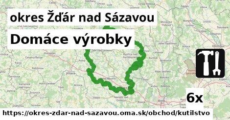 Domáce výrobky, okres Žďár nad Sázavou