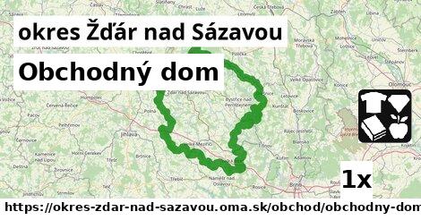 Obchodný dom, okres Žďár nad Sázavou