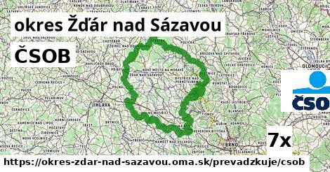 ČSOB, okres Žďár nad Sázavou