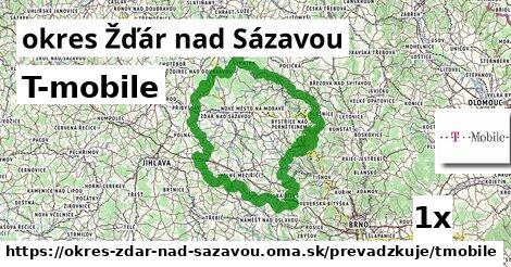 T-mobile, okres Žďár nad Sázavou