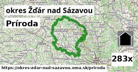 príroda v okres Žďár nad Sázavou