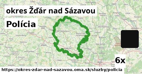 Polícia, okres Žďár nad Sázavou