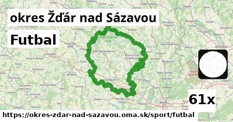 Futbal, okres Žďár nad Sázavou