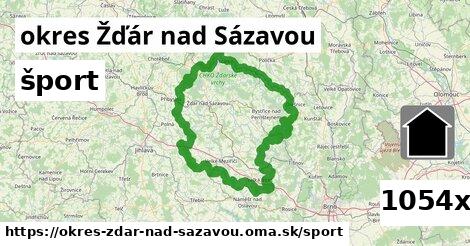 šport v okres Žďár nad Sázavou