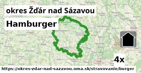 Hamburger, okres Žďár nad Sázavou