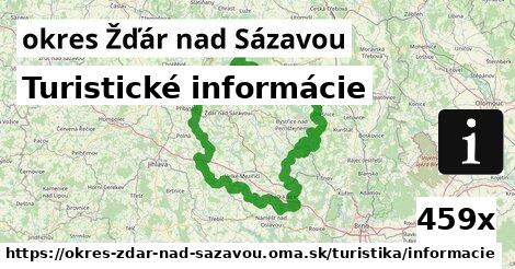 Turistické informácie, okres Žďár nad Sázavou