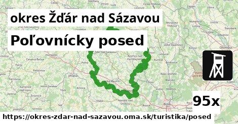 Poľovnícky posed, okres Žďár nad Sázavou