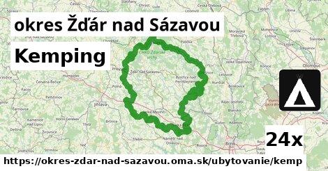 Kemping, okres Žďár nad Sázavou