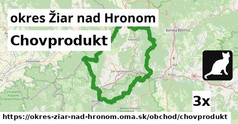 Chovprodukt, okres Žiar nad Hronom