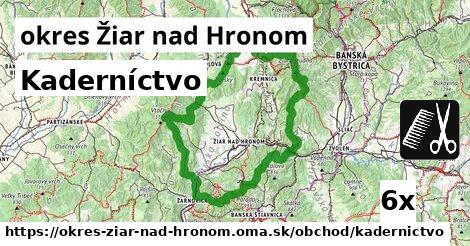 Kaderníctvo, okres Žiar nad Hronom