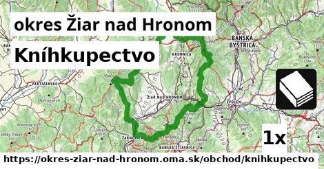 Kníhkupectvo, okres Žiar nad Hronom