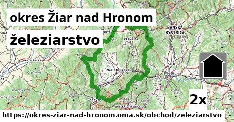 železiarstvo, okres Žiar nad Hronom