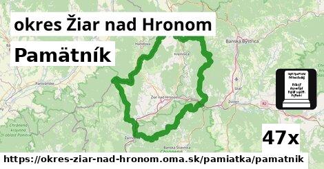 Pamätník, okres Žiar nad Hronom