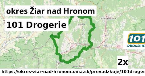 101 Drogerie, okres Žiar nad Hronom