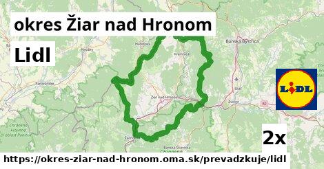 Lidl, okres Žiar nad Hronom