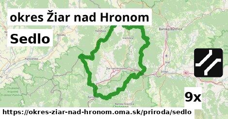 Sedlo, okres Žiar nad Hronom