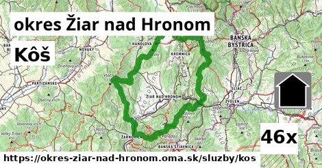 Kôš, okres Žiar nad Hronom