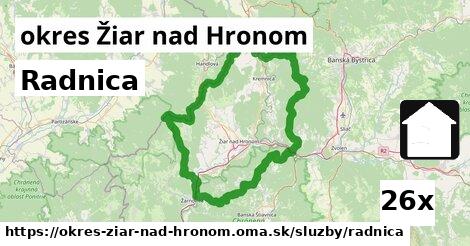 Radnica, okres Žiar nad Hronom