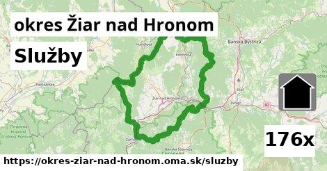 služby v okres Žiar nad Hronom