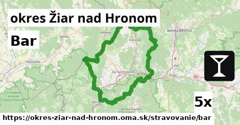 Bar, okres Žiar nad Hronom