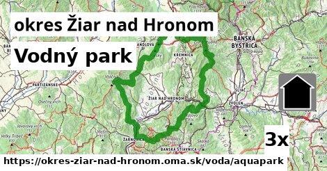 Vodný park, okres Žiar nad Hronom