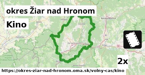 Kino, okres Žiar nad Hronom