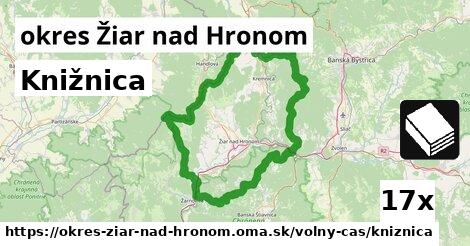 Knižnica, okres Žiar nad Hronom