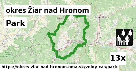 Park, okres Žiar nad Hronom