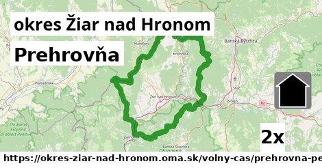 Prehrovňa, okres Žiar nad Hronom