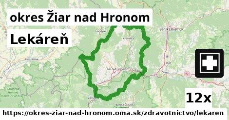 Lekáreň, okres Žiar nad Hronom