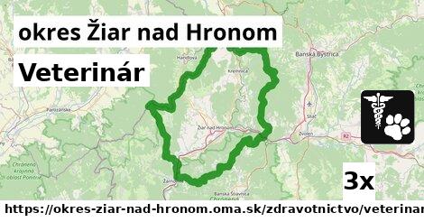 Veterinár, okres Žiar nad Hronom