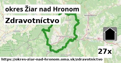 zdravotníctvo v okres Žiar nad Hronom