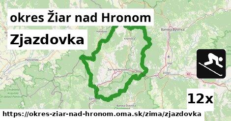 Zjazdovka, okres Žiar nad Hronom