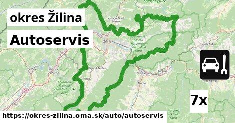 Autoservis, okres Žilina